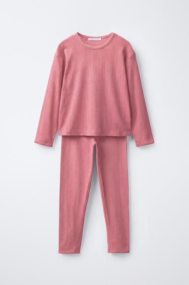 18 MONTHS-14 YEARS/ PLAIN STITCHED PYJAMAS - Y by Zara