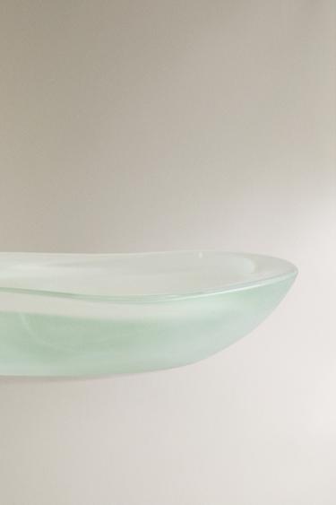 PORTE-SAVON SALLE DE BAIN VERRE VERT DÉGRADÉ - VERDÂTRE de Zara - Image 3