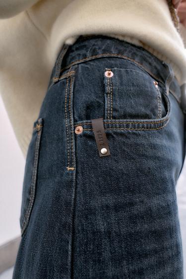 JEAN Z1975 BALLOON FIT TAILLE NORMALE - Bleu de Zara - Image 4