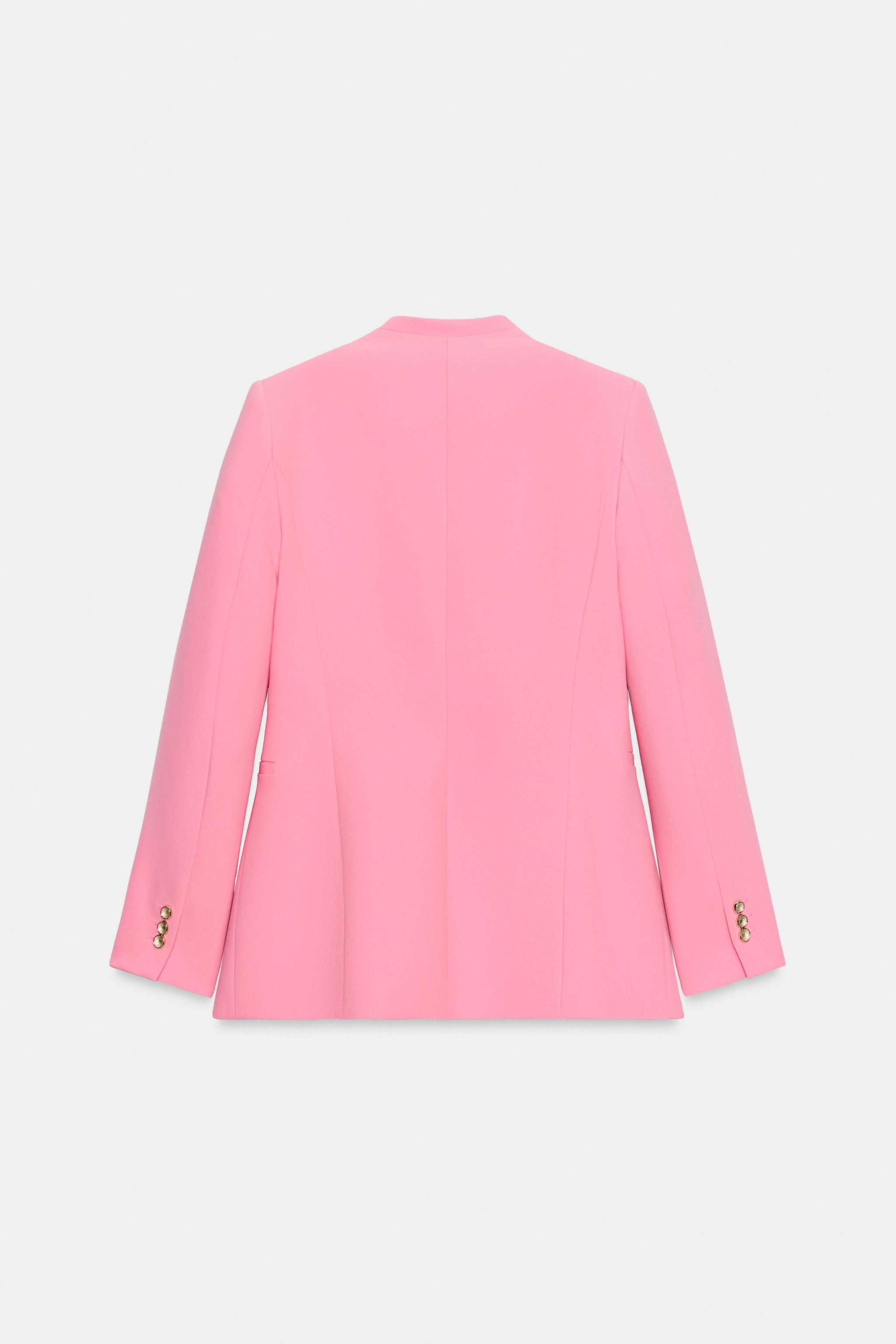 TAILORED BLAZER WITH NO LAPEL