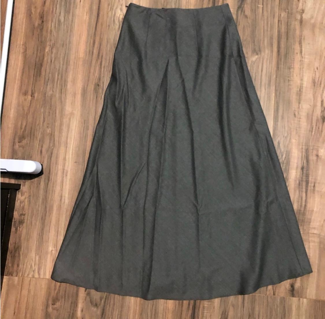 WOOL BIAS SKIRT ZW COLLECTION - Image 3