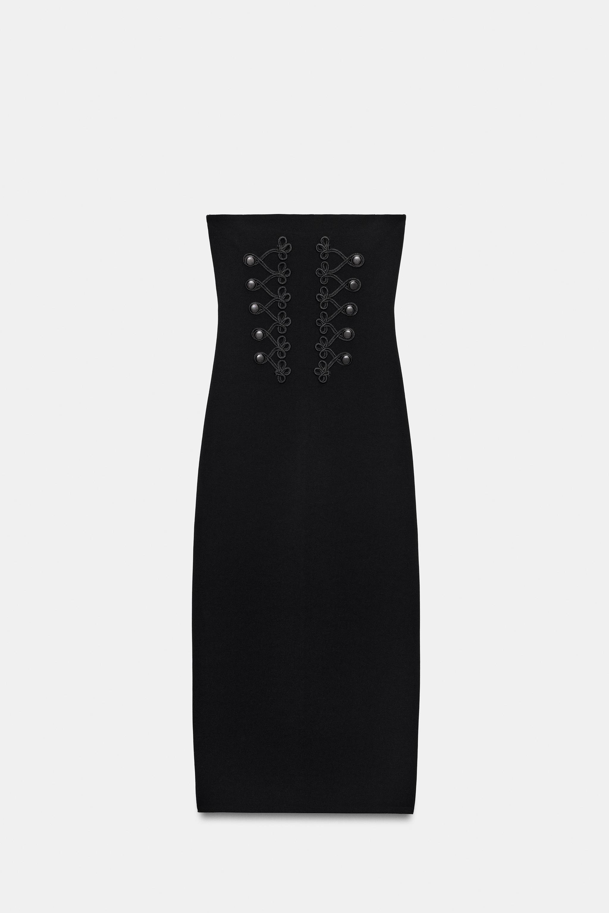 STRETCH FIREMAN CLASP DRESS