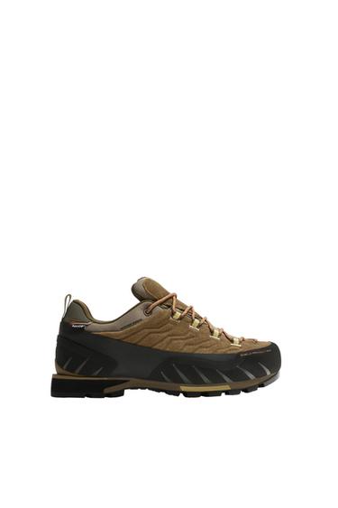 RECCO® WATERPROOF HIKING SHOES - Green by Zara