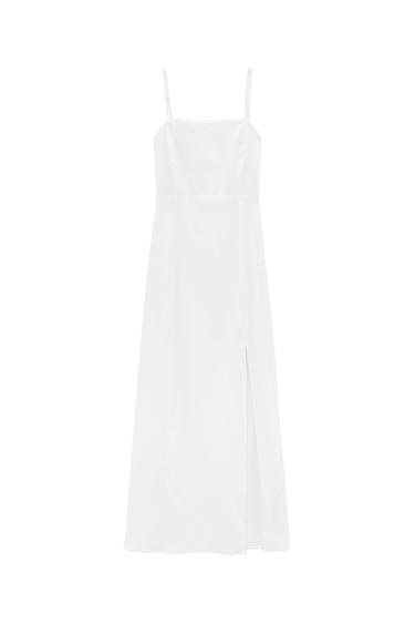 VESTIDO CON LINO