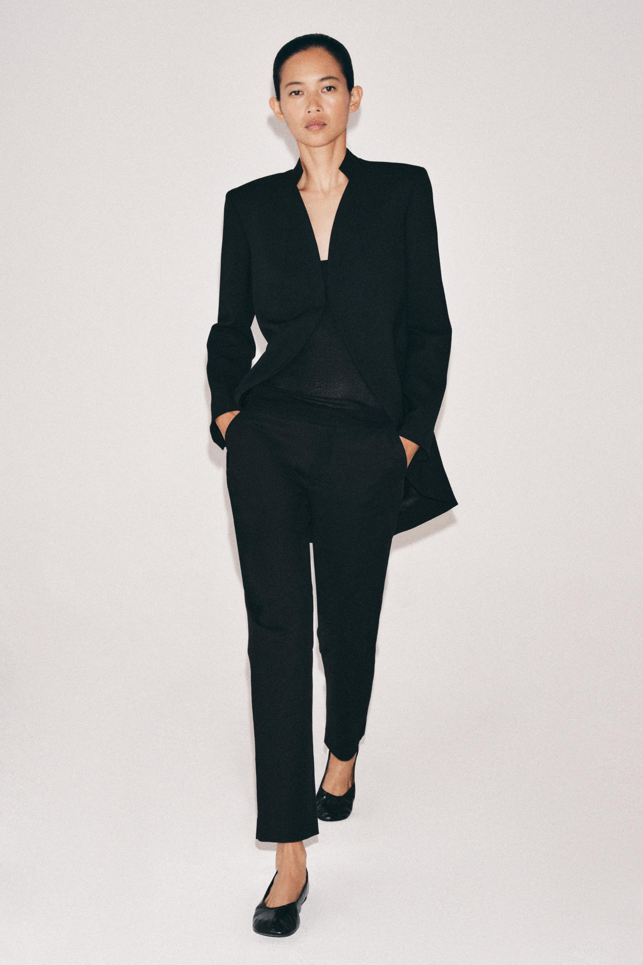 ZW COLLECTION LIMITED EDITION MİNİMAL UZUN BLAZER