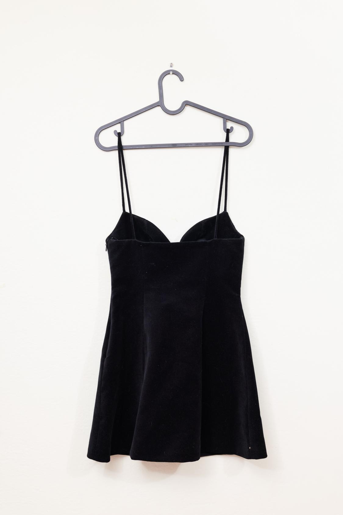SHORT STRAPPY VOLUMINOUS DRESS - Image 2