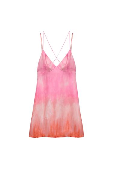 TIE-DYE MINI DRESS