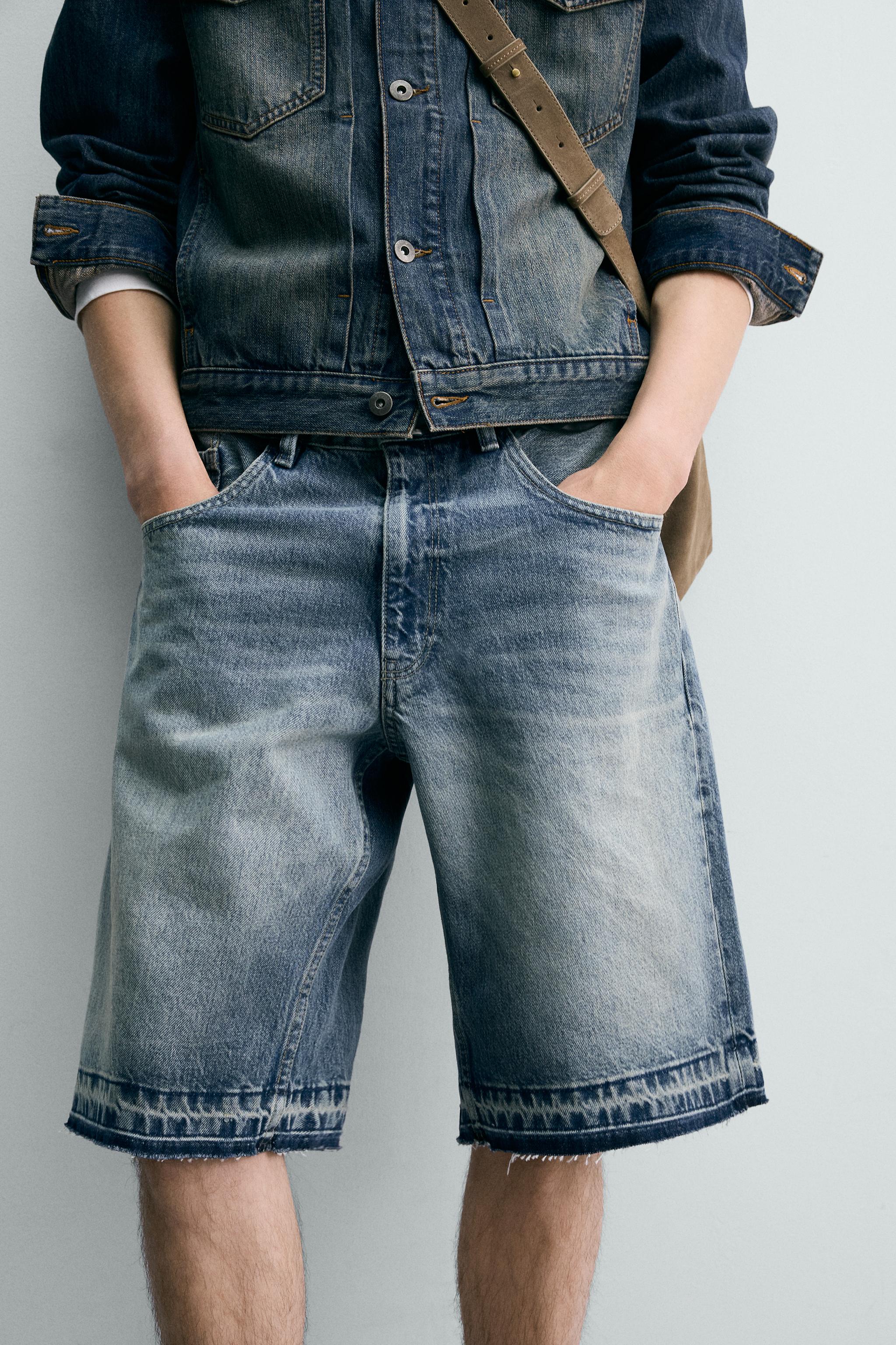 BERMUDA EN JEAN RELAXED FIT