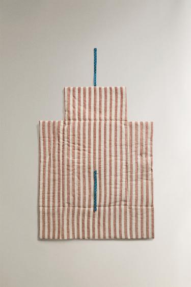 MATELAS À LANGER NOMADE RAYÉ - Tuile de Zara - Image 2