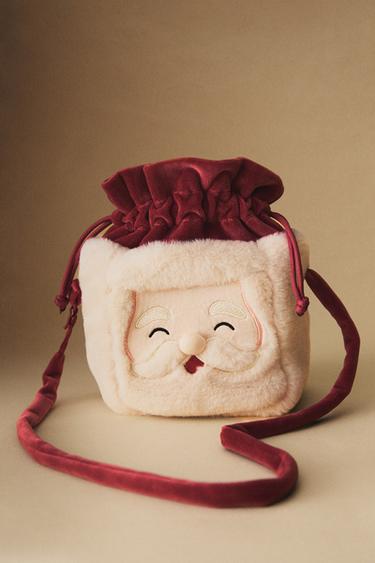 KIDS SANTA CLAUS CHRISTMAS BAG — Red 1