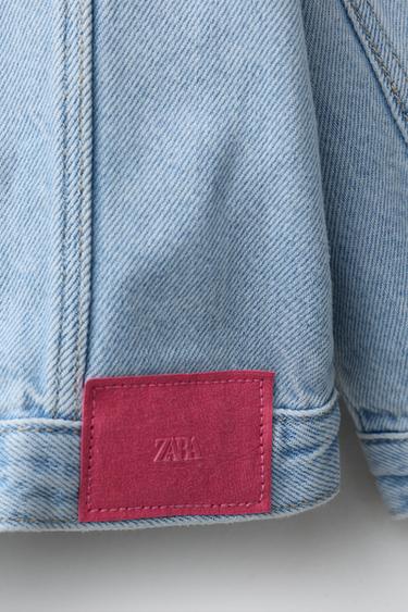 BASIC DENIM JACKET - Light blue by Zara - Image 3