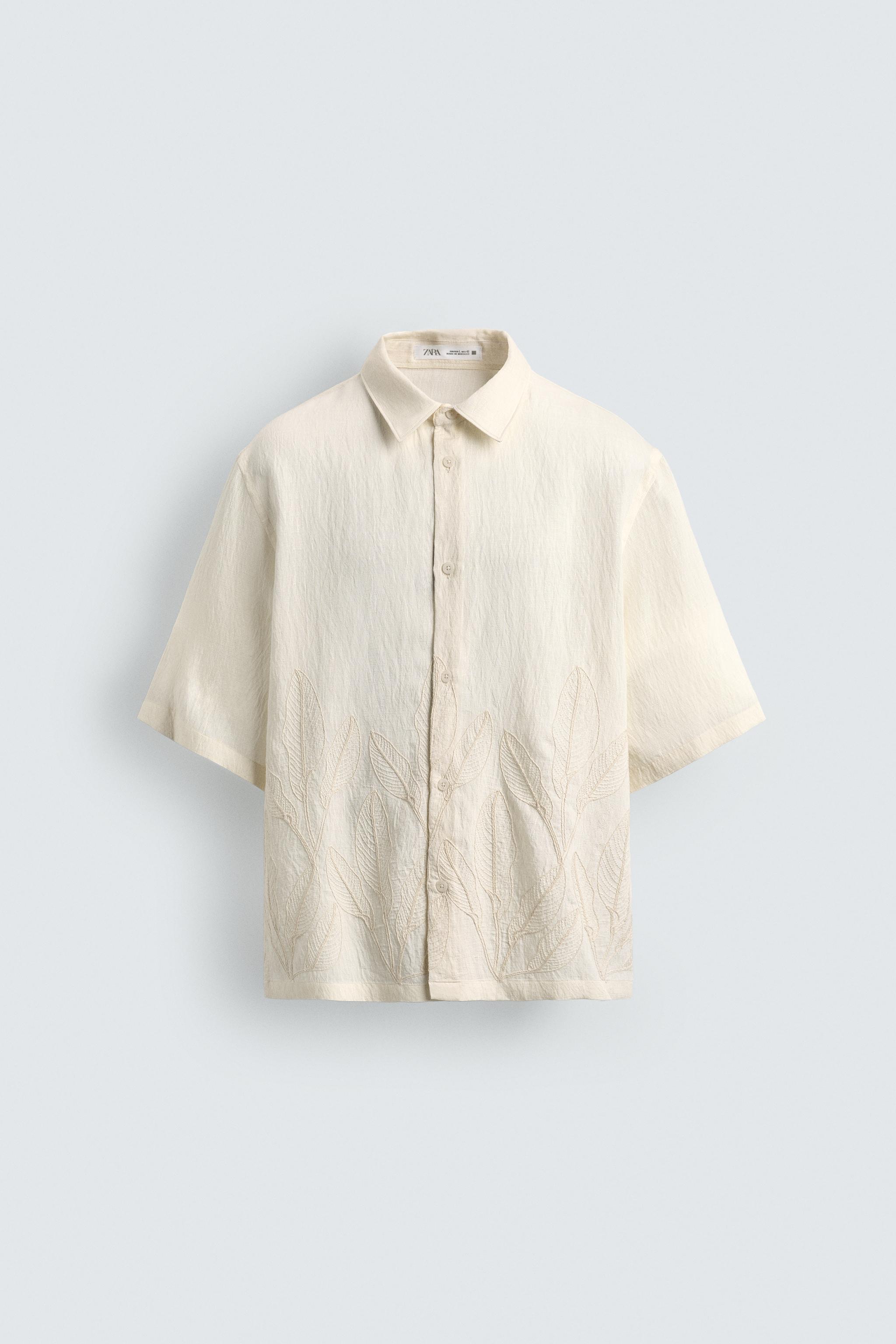 CHEMISE BRODERIE FLORALE