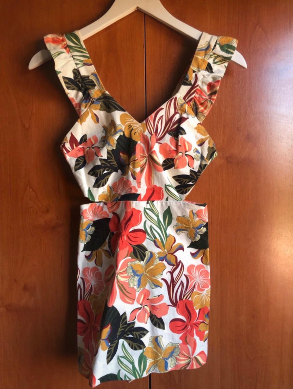 PRINTED STRAPPY JUMPSUIT DRESS - Image 2