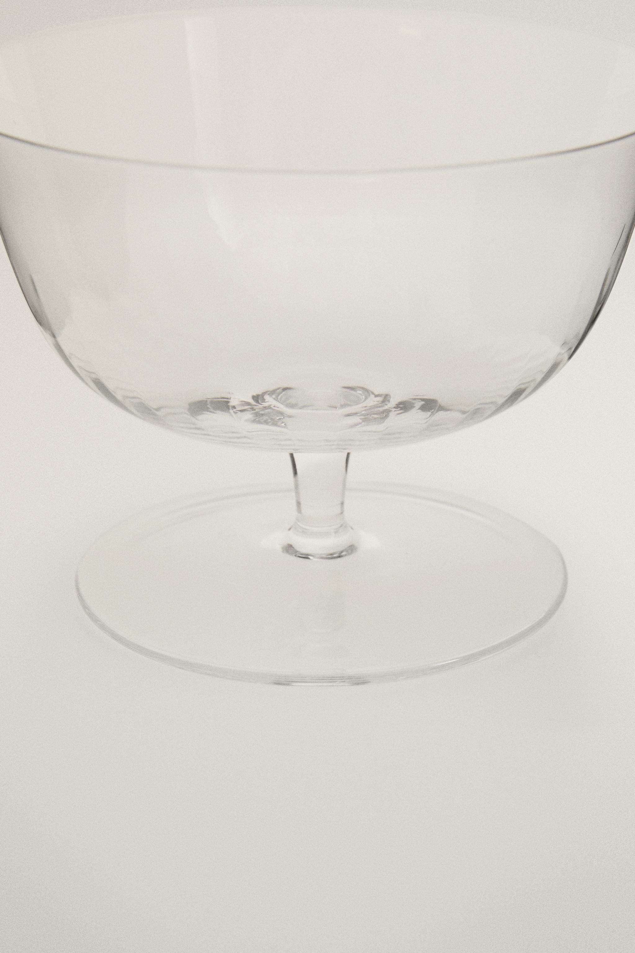 GLASS ICE-CREAM CUP