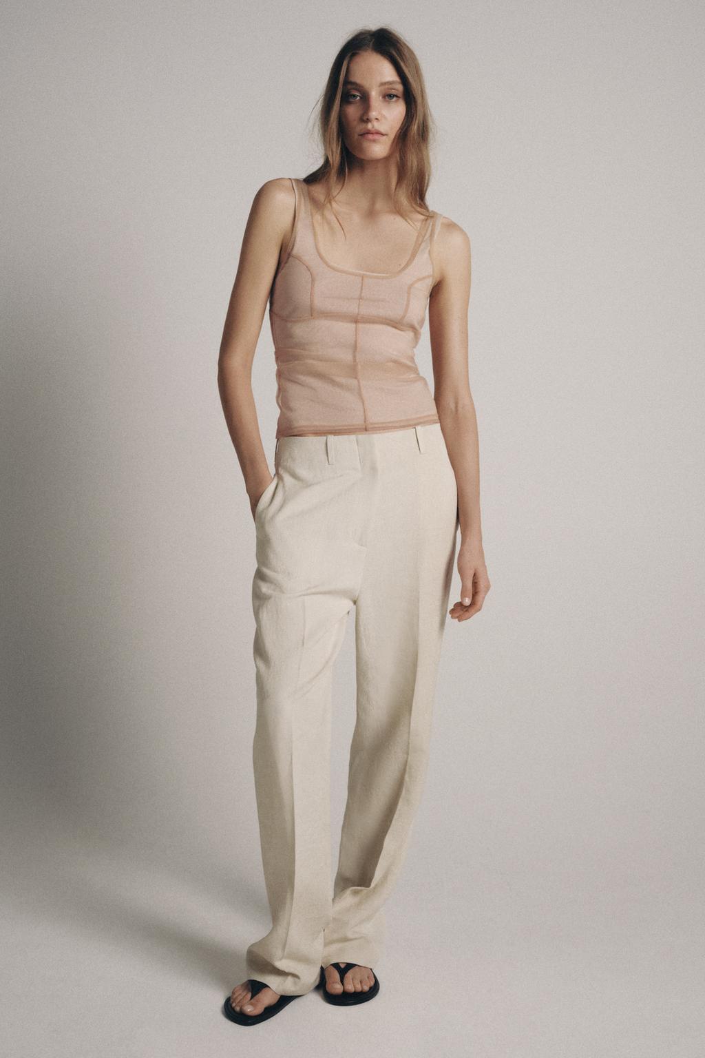 TULLE STITCHING TOP - image 2