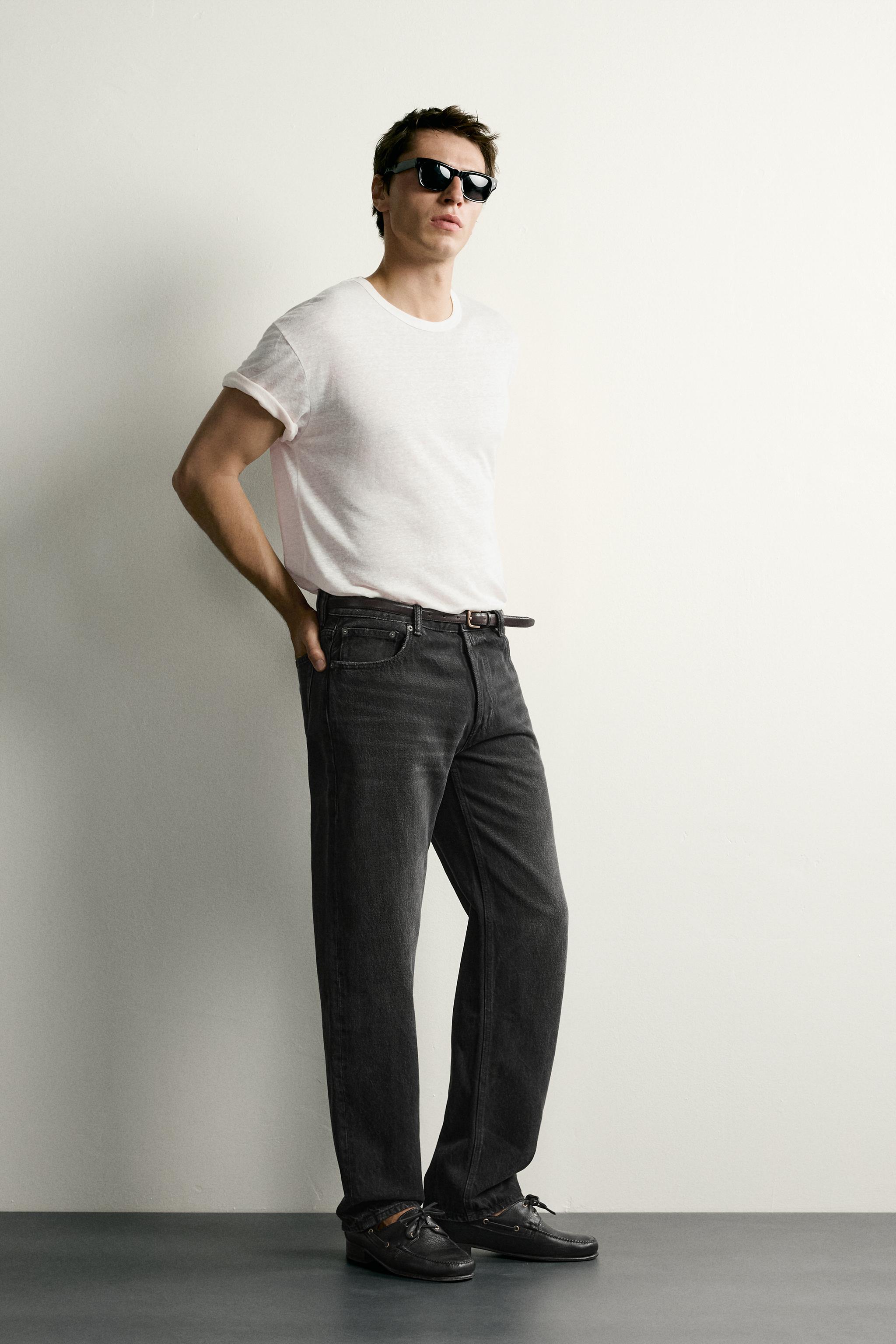 Zara STRAIGHT FIT JEAN görsel 4