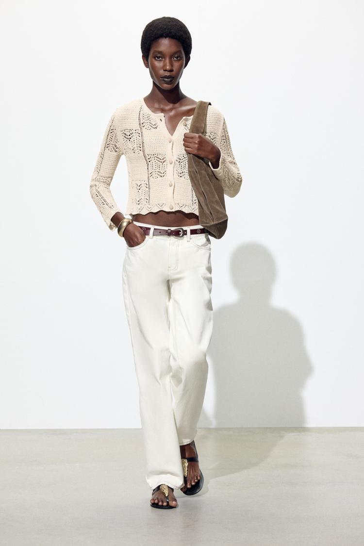 Ropa Sueter Cortado Zara Blusa Feminina Manga Curta Inspiração Zara