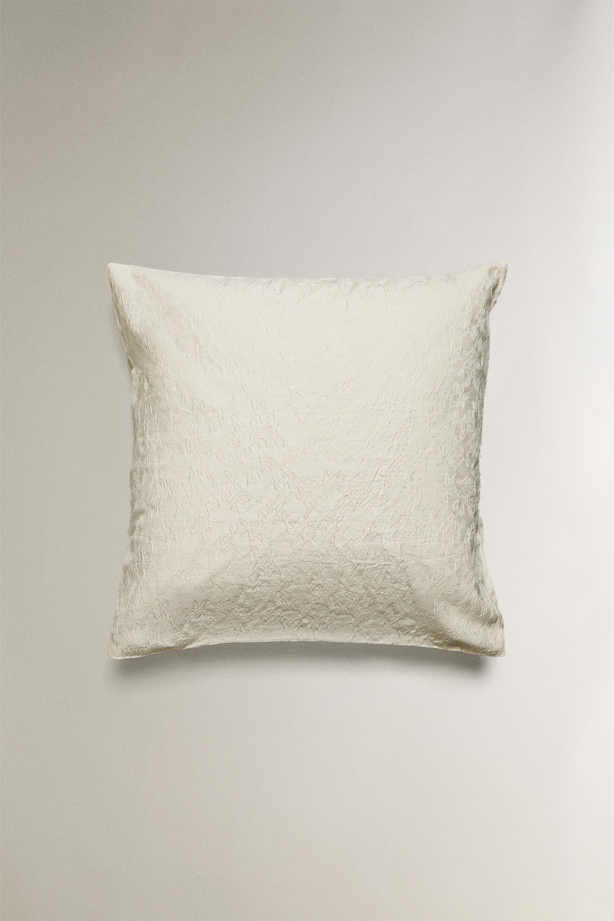 JACQUARD COTTON PILLOWCASE