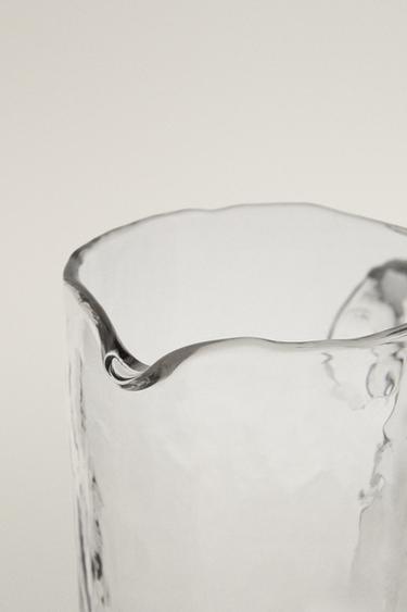 PICHET VERRE MARTELÉ - Transparent de Zara - Image 1