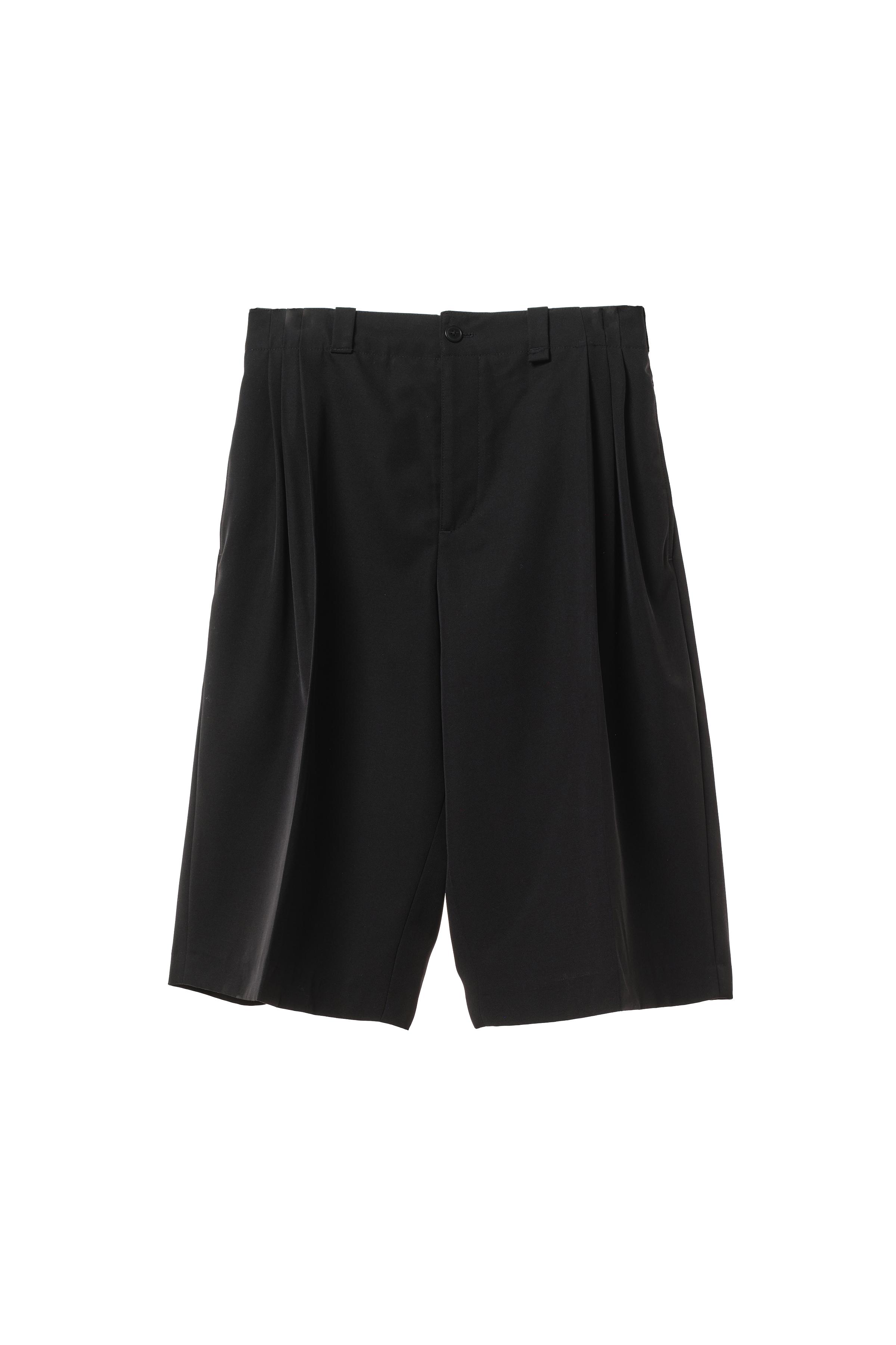 100% WOOL PLEATED SHORTS WILLY CHAVARRIA X ZARA - Black | ZARA