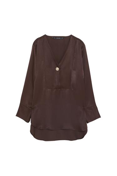 GLOSSY BLOUSE