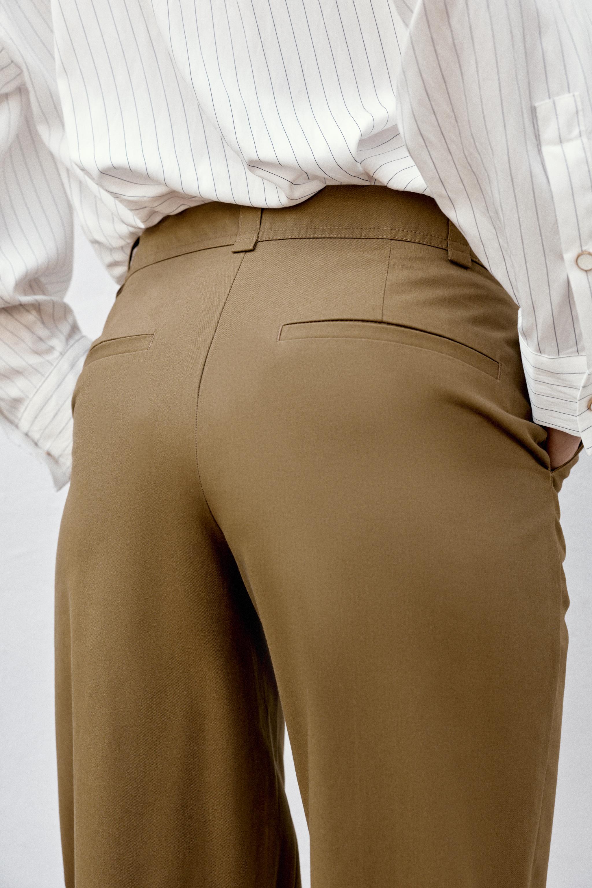 BOOTCUT SEAM DETAIL PANTS