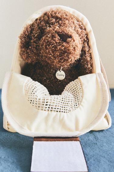 CHILDREN'S SOFT TOY DOG WITH WHEELS - Brown by Zara - Image 7