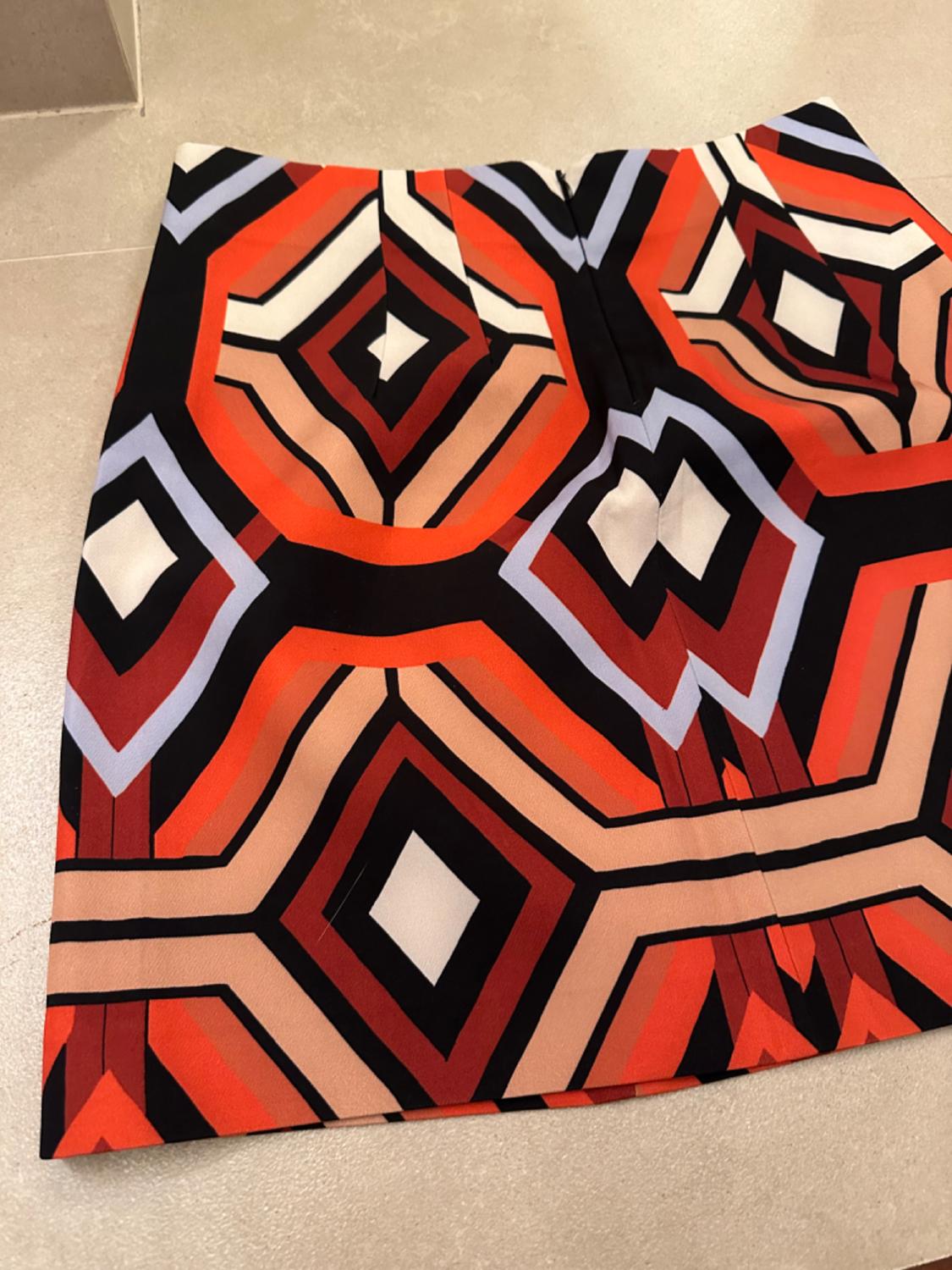 HIGH-WAIST PRINTED SKIRT - Image 3