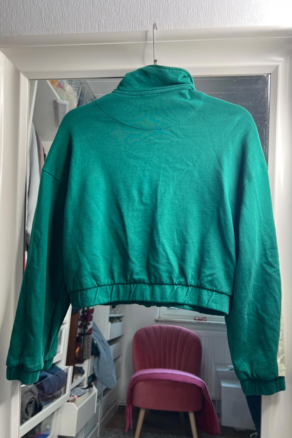 SWEATSHIRT WITH CONTRASTING PANELS - Image 3
