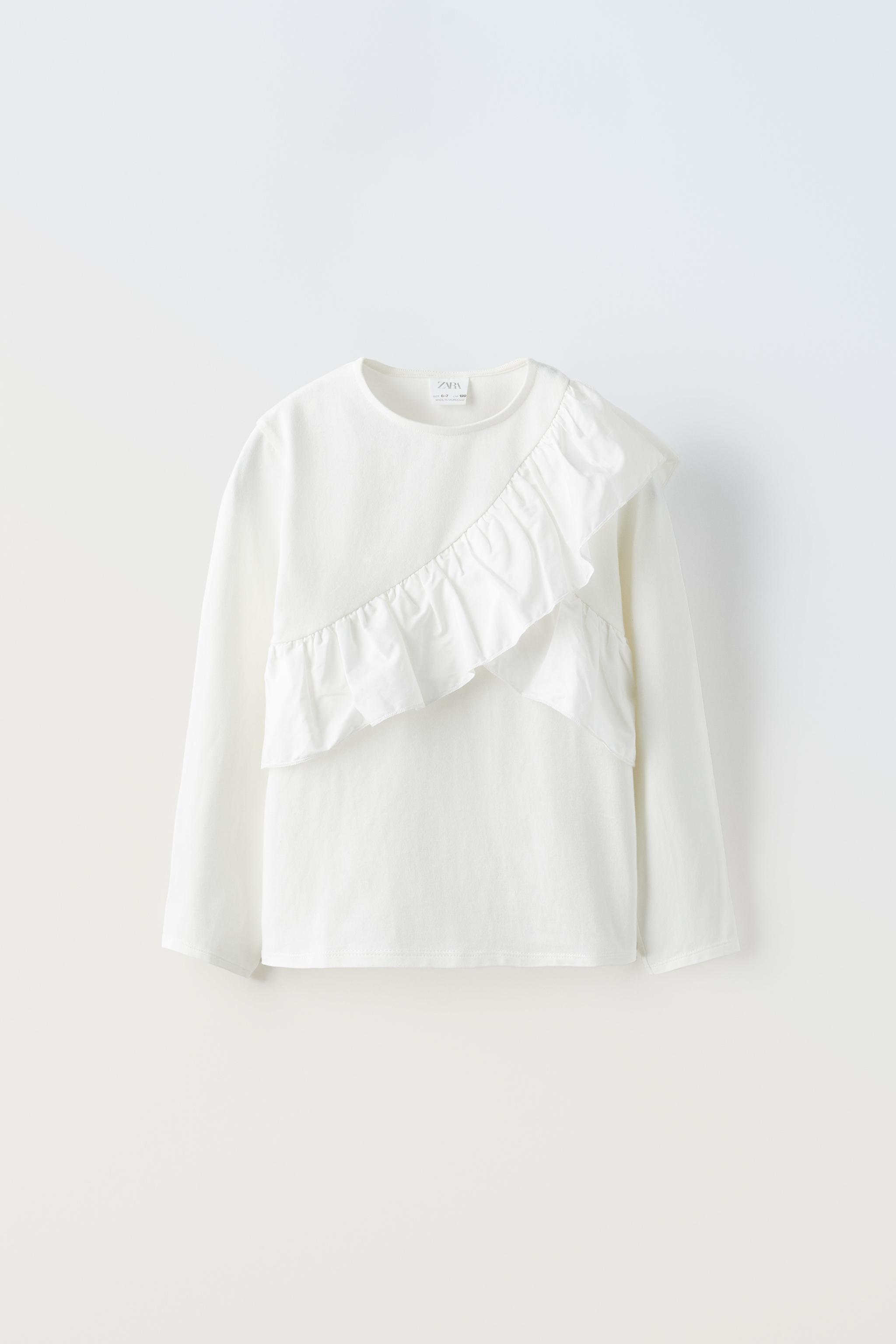 女の子用長袖Tシャツ | 最新コレクション | ZARA 日本