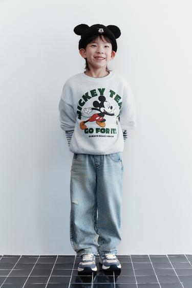 ミッキーマウス©ディズニースウェットシャツグレーマールZaraのミッキーマウス©ディズニースウェットシャツ - グレーマール 