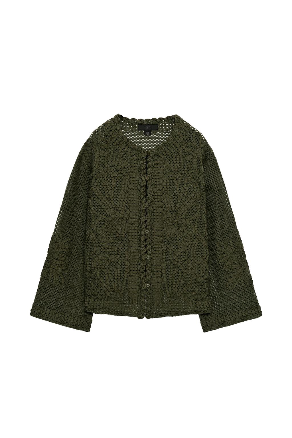 COMBINATION CROCHET JACKET
