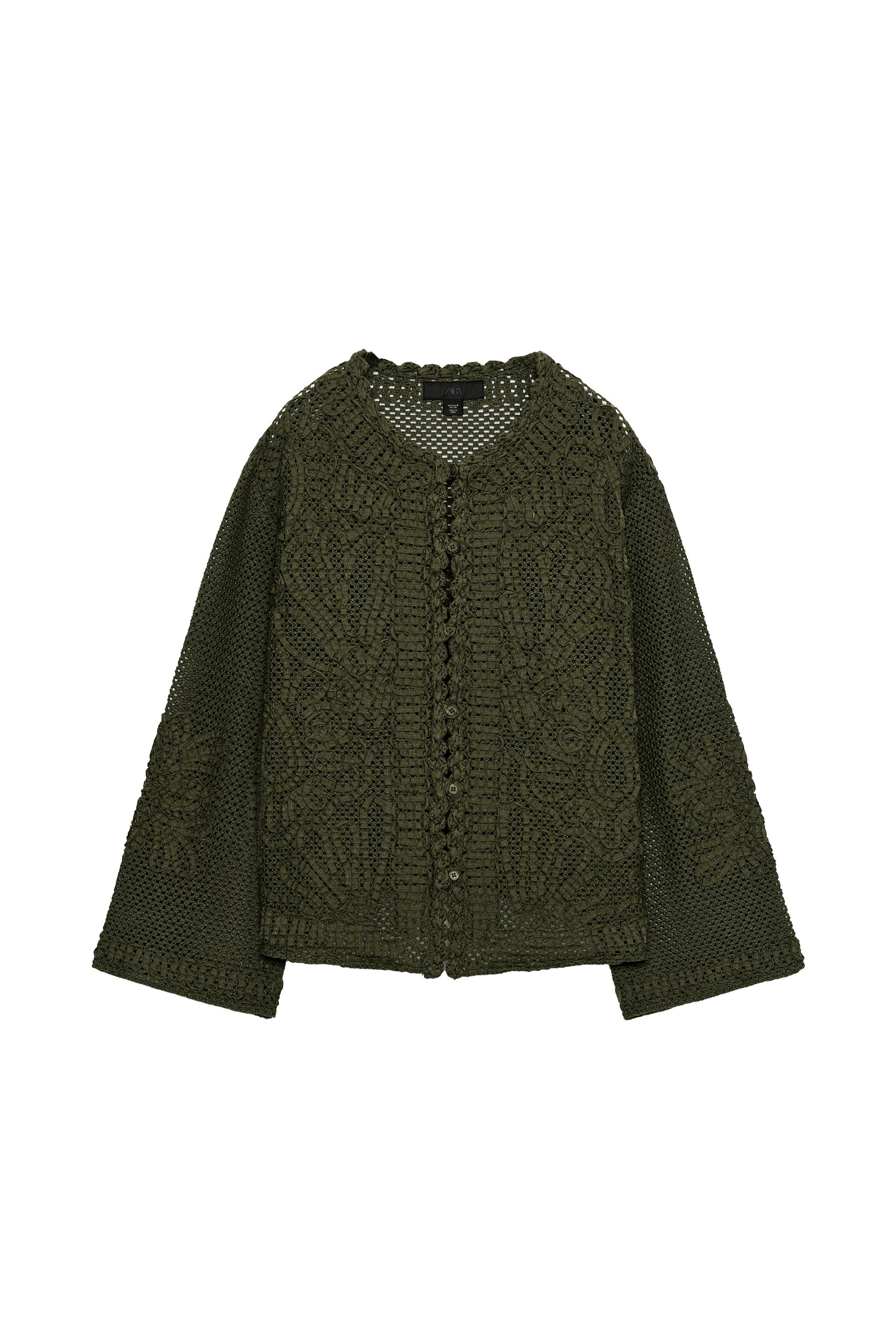 COMBINATION CROCHET JACKET