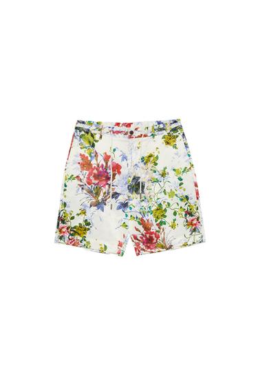 FLORAL PRINT BERMUDAS