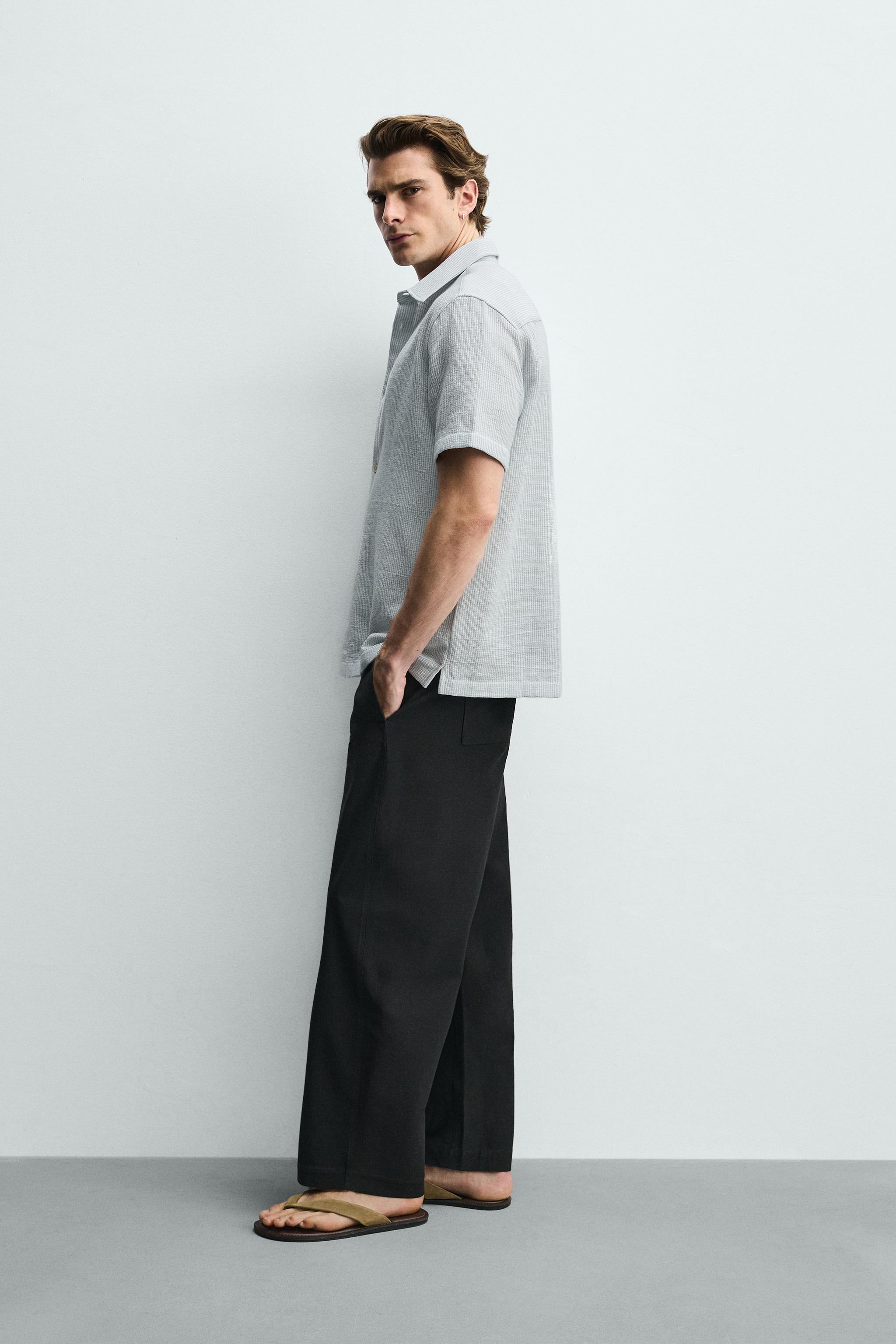 CHEMISE REGULAR FIT STRUCTURÉE