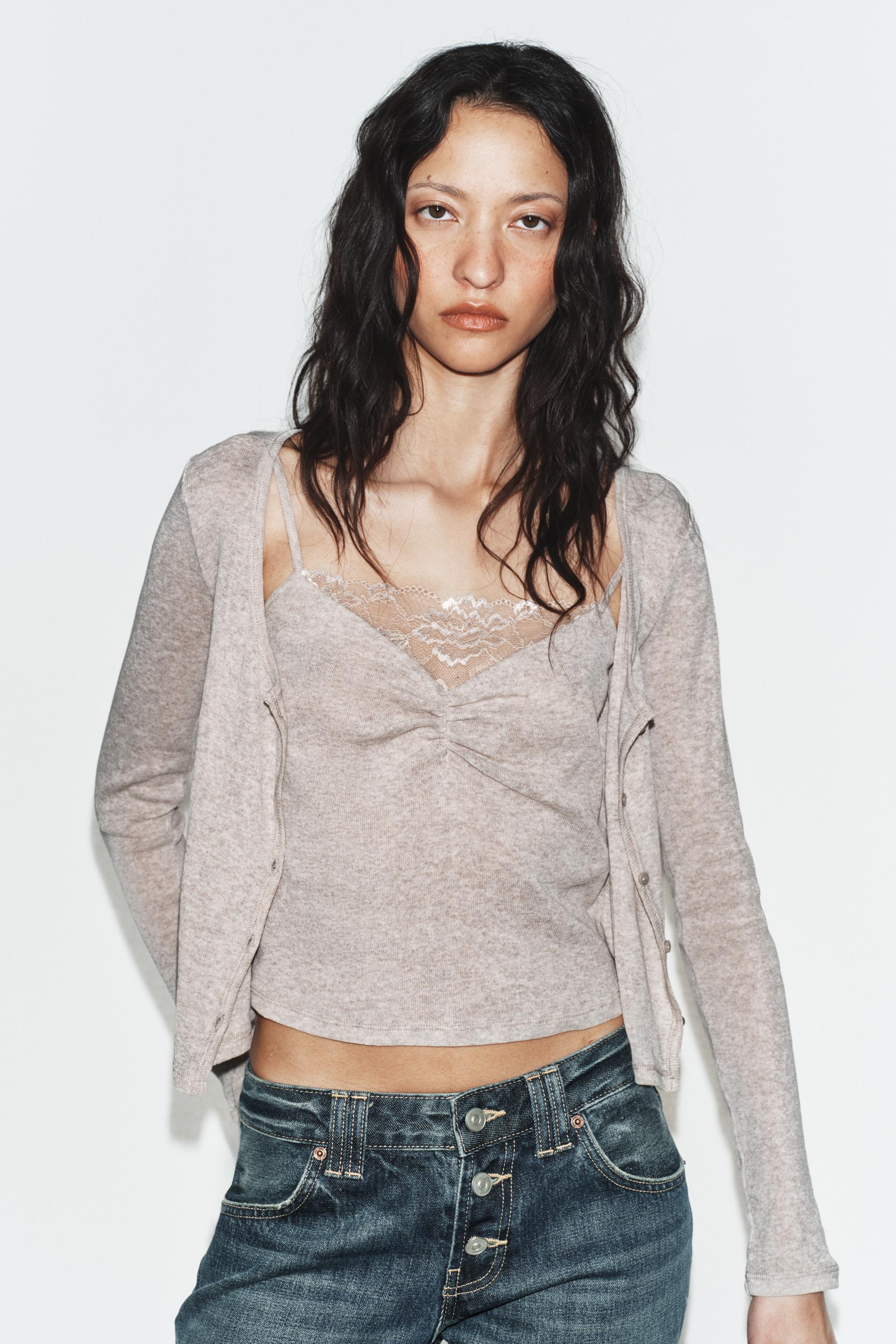 COMBINATION LACE TOP JACKET