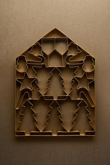 MOULE À PÂTISSERIE EN ACIER DE NOËL - Doré de Zara - Image 4