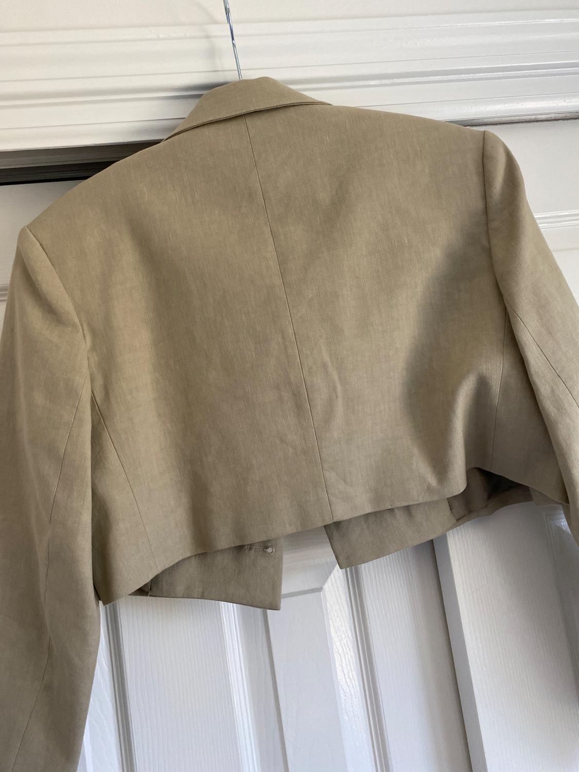 BLAZER CROP CON LINO - Image 5
