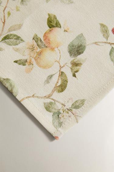 NAPPE IMPRIMÉ BOTANIQUE - Verts de Zara - Image 2