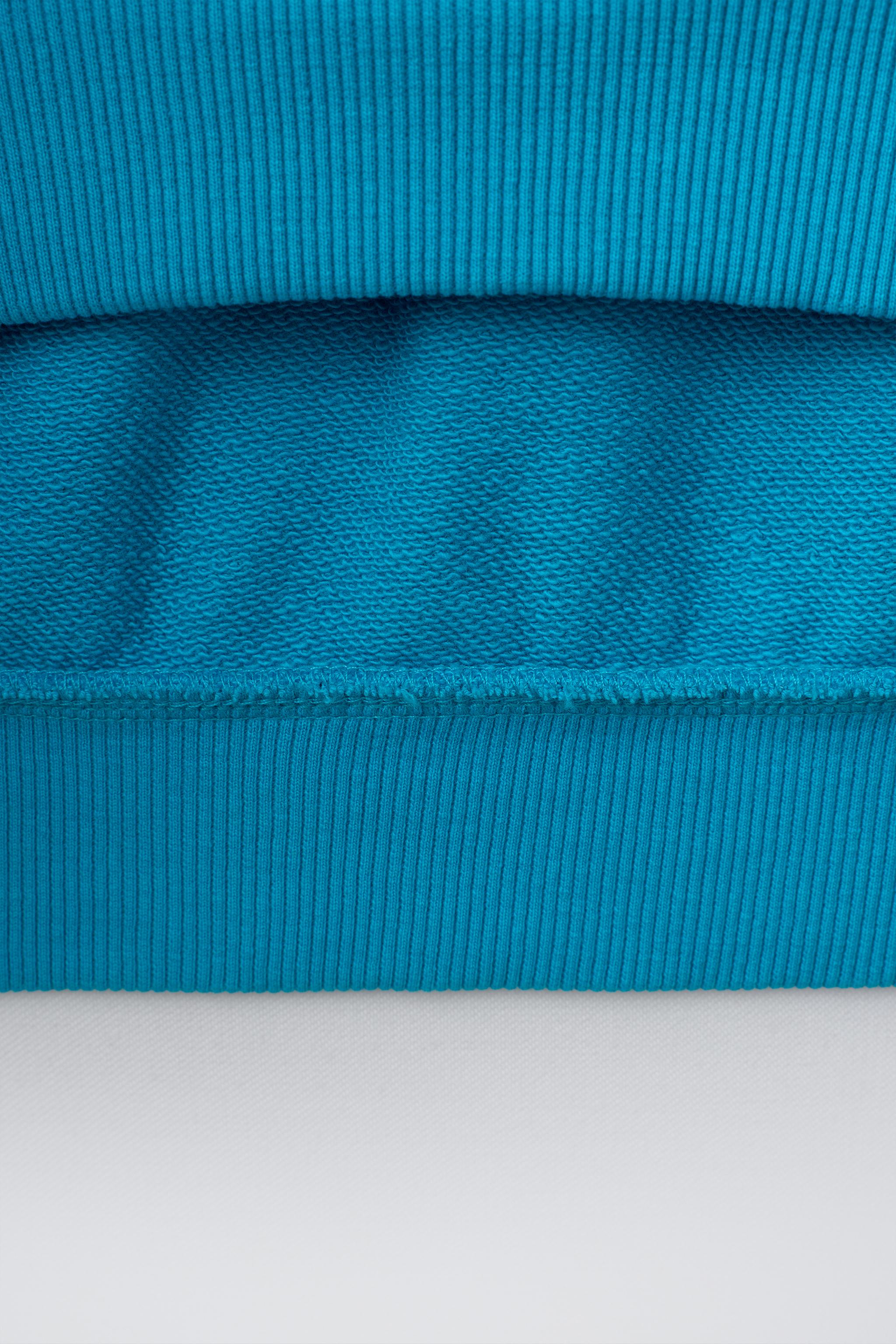 Детские худи Zara PLAIN COTTON SWEATSHIRT — фото 4
