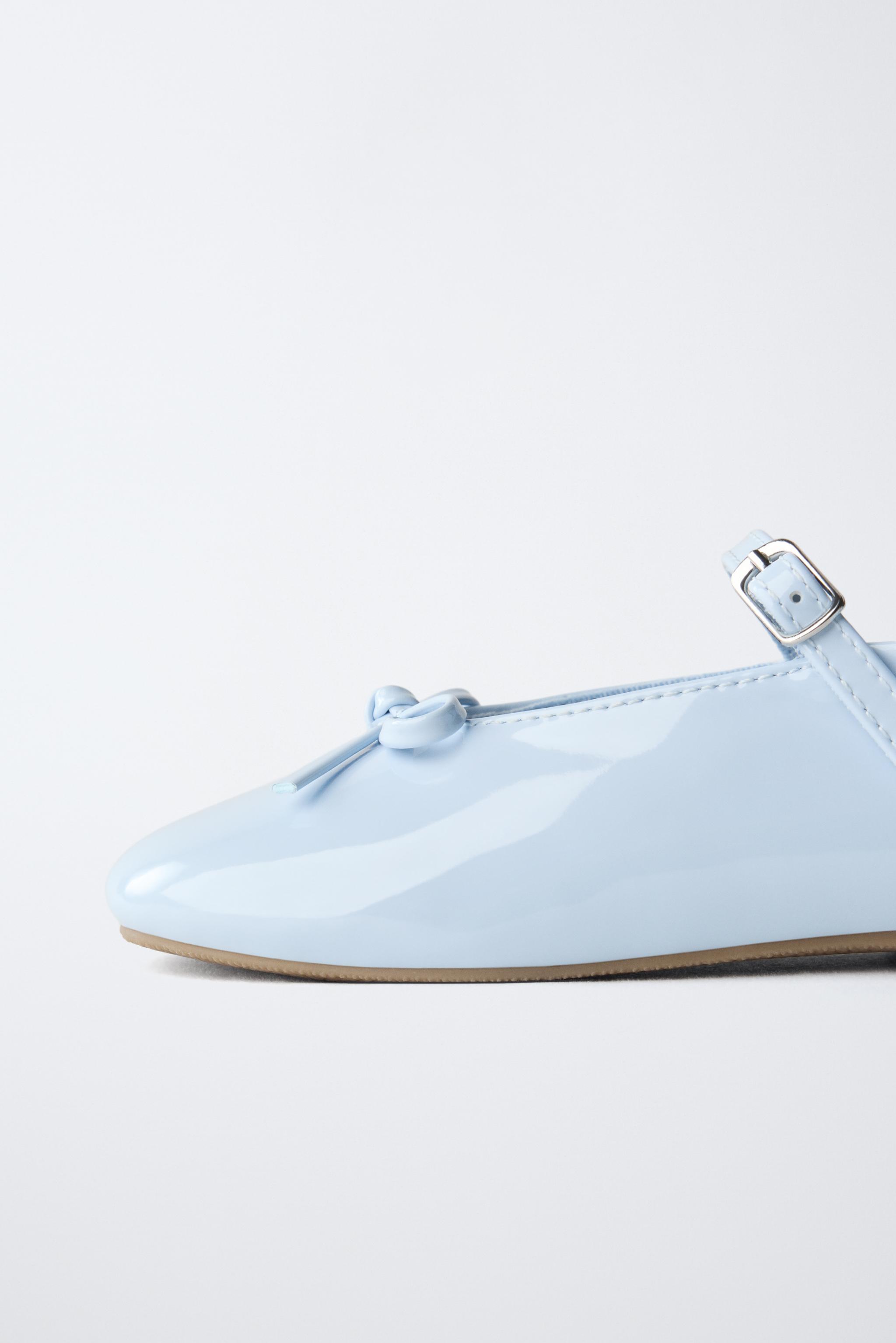 SLINGBACK BALLET FLATS WITH BOW