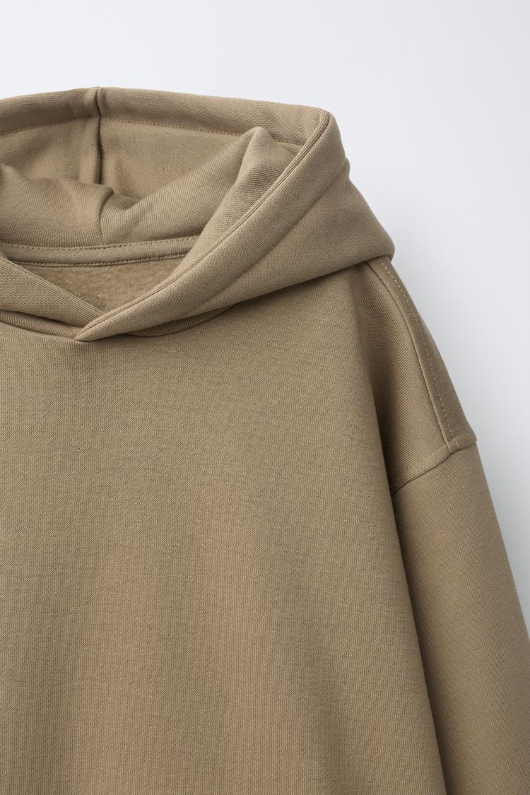 Sudadera con capucha lisa 3