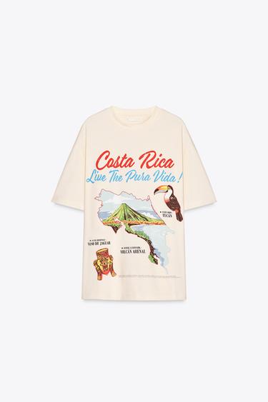 COSTA RICA T-SHIRT - Beige by Zara - Image 3