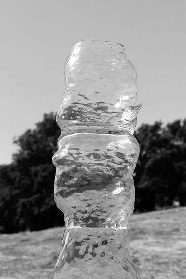 IRREGULAR GLASS VASE - 990 by Zara