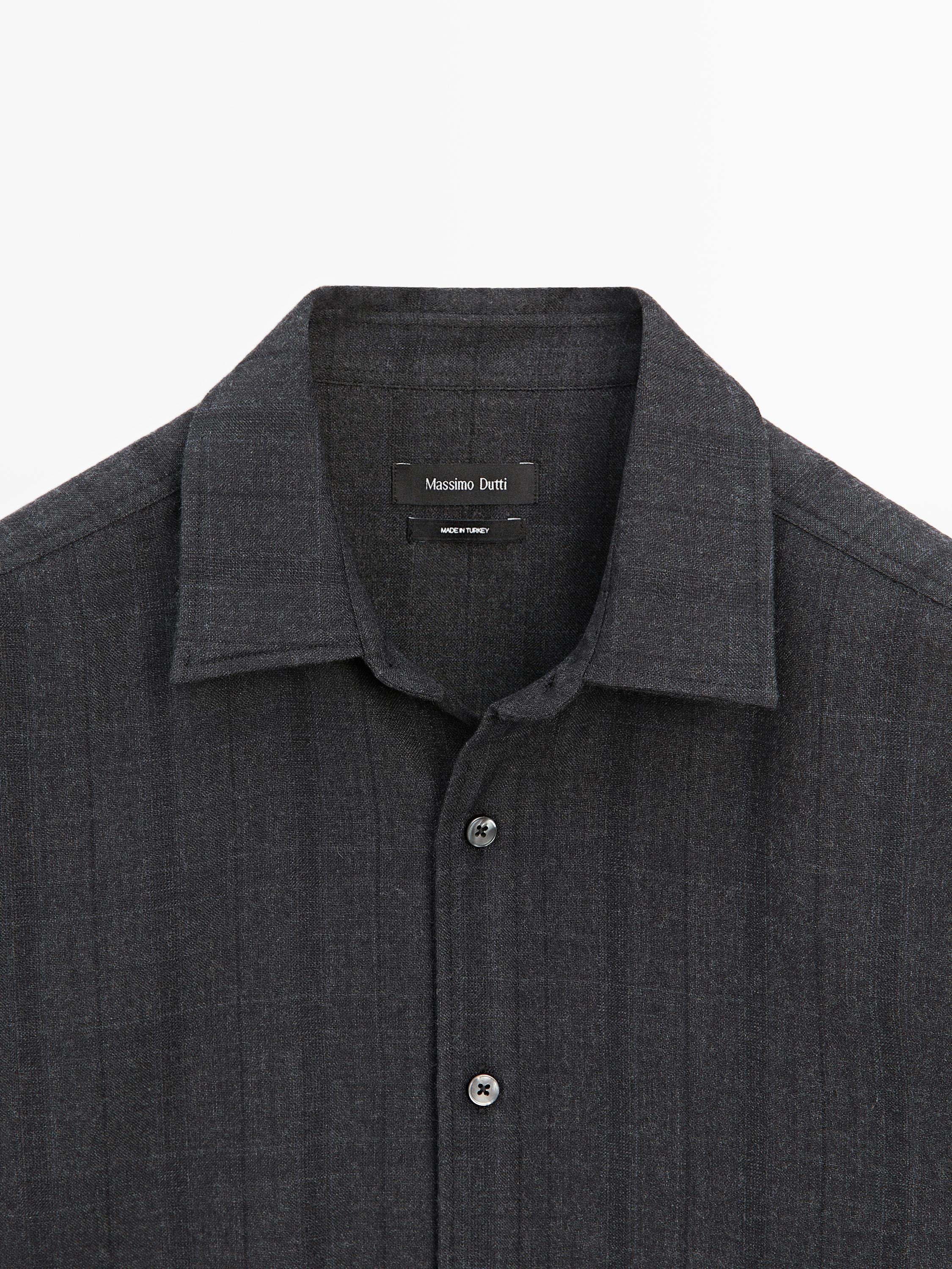 Chemise à carreaux regular fit