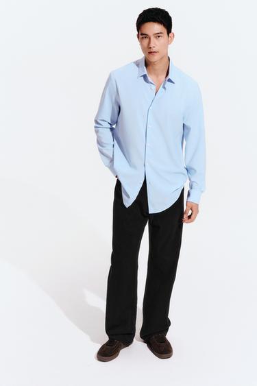 Zara 寬鬆版牛仔褲 - 黑色