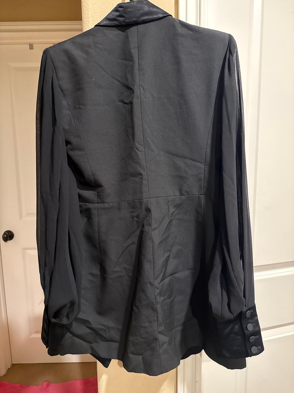 COMBINATION SLEEVE BLAZER DRESS - Image 5