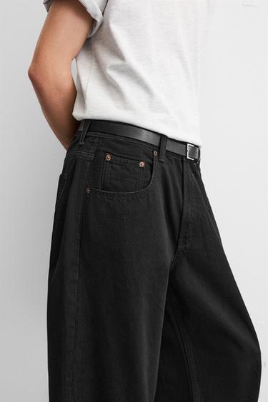 BAGGY FIT JEANS - Black de Zara - Image 5