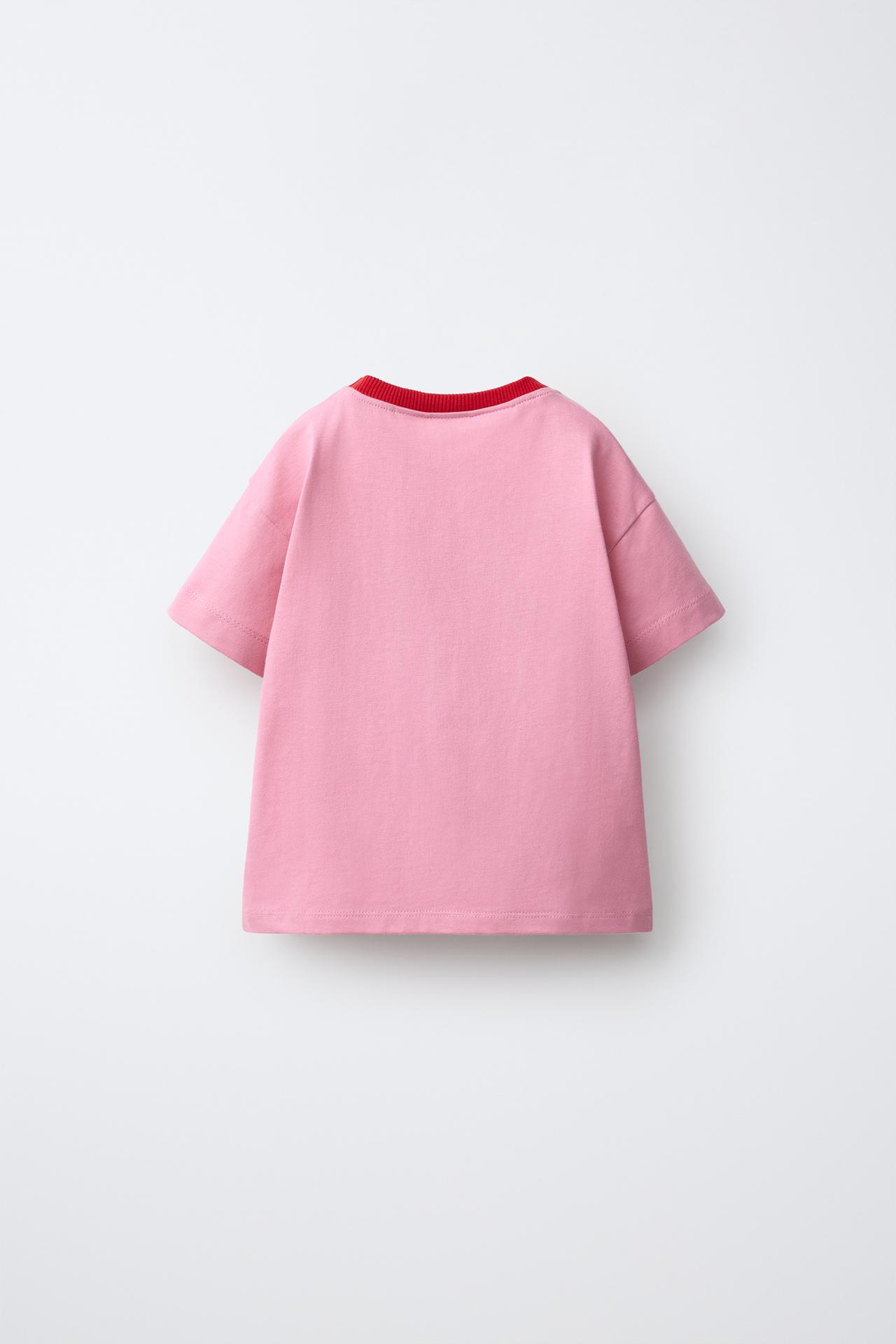HELLO KITTY © SANRIO PRINT T-SHIRT — Pink