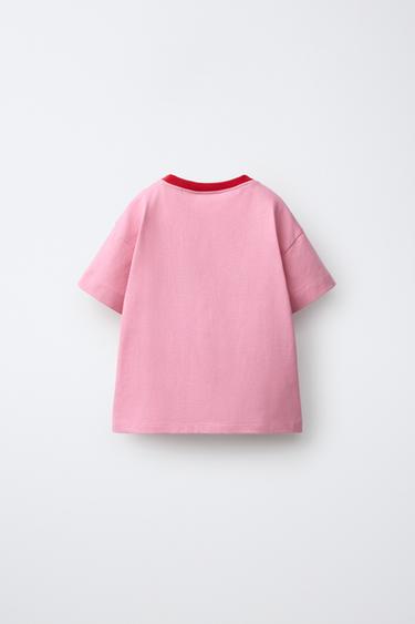 HELLO KITTY © SANRIO PRINT T-SHIRT — Pink 2